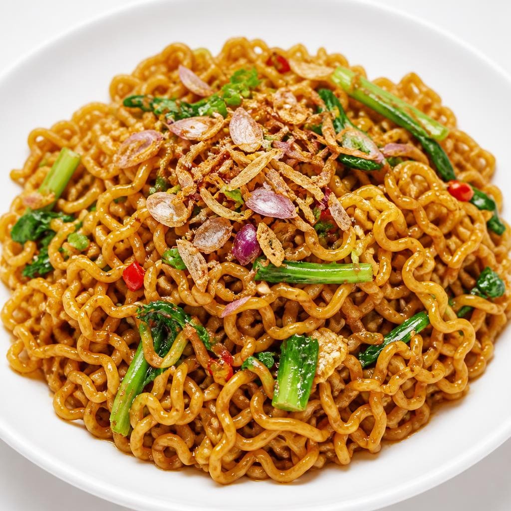 Indomie Goreng dari Menu Tujuh Satu Kopi